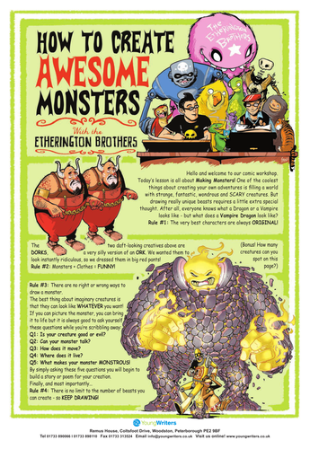How to Draw a Monster by The Etherington Brothers