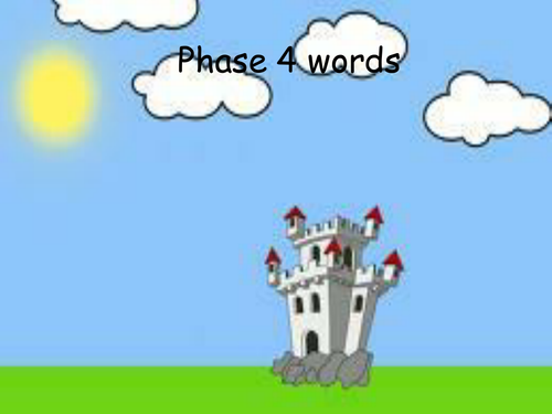 Phase 4 Words presentation