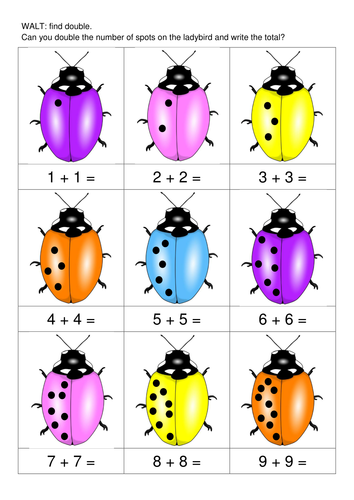 Doubling using Ladybirds