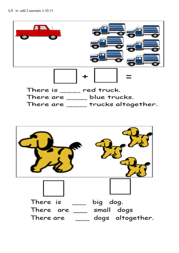 Addition to 20 and  commutative adding  year 1 and eyfs