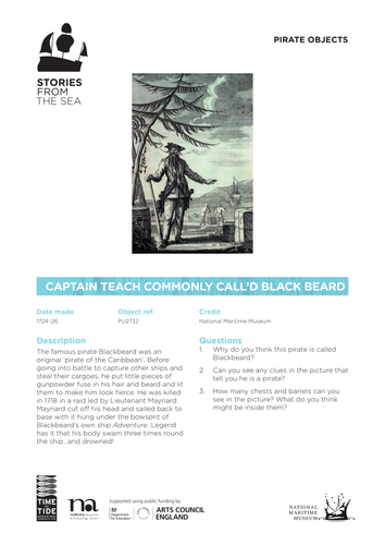 Pirate Images - Blackbeard