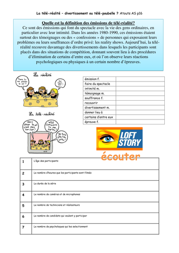 La télé-réalité - divertissement ou poubelle?