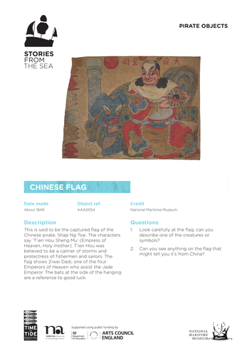 Pirate Images - Chinese Flag