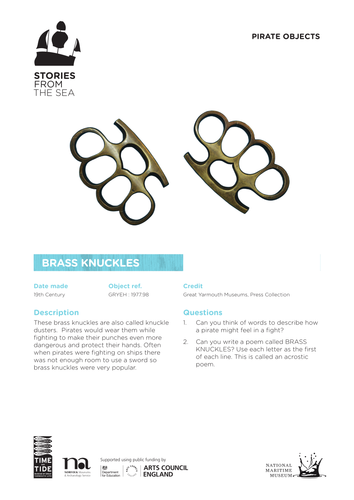 Pirate Images - Brass Knuckles