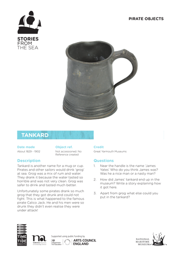 Pirate Images - Tankard