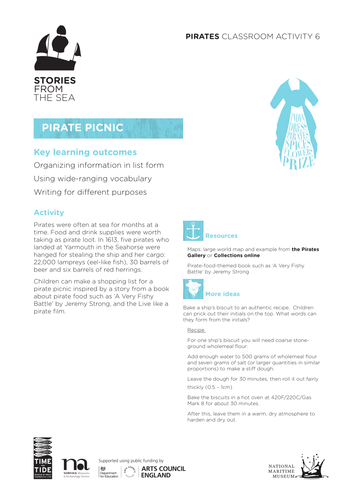 Pirate Activities - Pirate Picnic