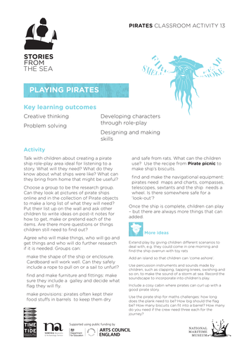 Pirate Activities - Playing Pirates