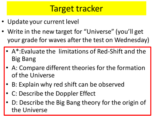 Doppler effect and red shift.