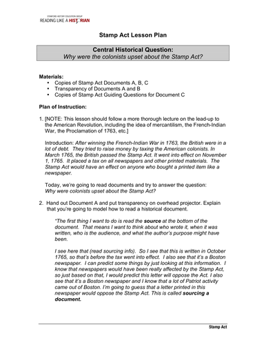 27 The Stamp Act Worksheet Answers - Free Worksheet Spreadsheet