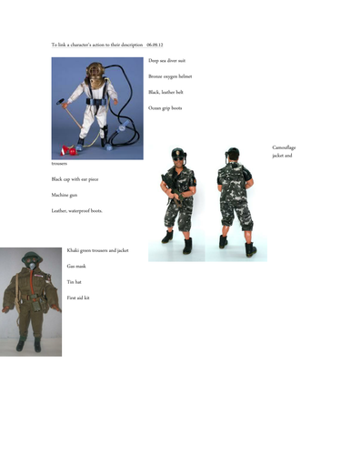 Characterisation work using Traction man