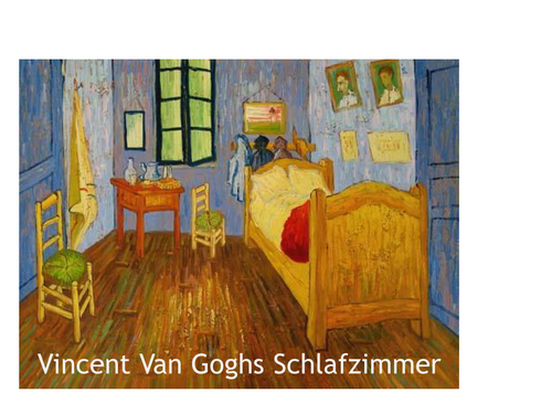 Describe Van Gogh's bedroom