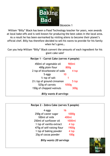 [Get 39+] Recipe Type Ratio Questions Worksheet