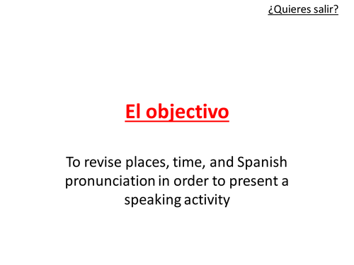 Una Cita - Listos 1 Module 6