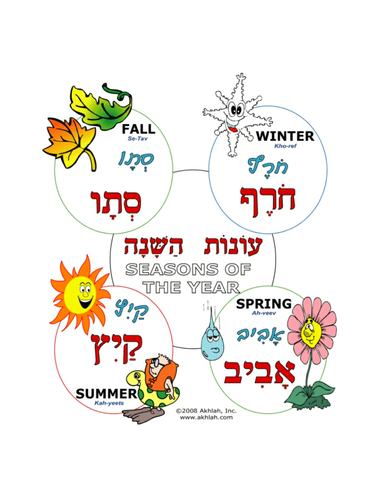 Seasons Worksheet