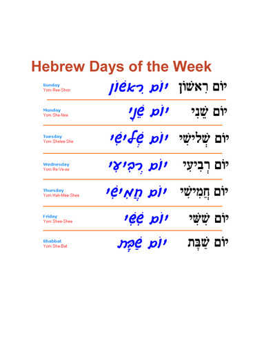 Days of the Week Worksheet by Akhlah - Teaching Resources - Tes