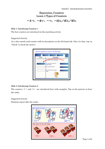 Expression: Counters