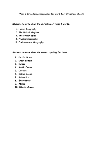Sustainability assessment