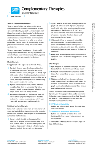 Complementary Therapies