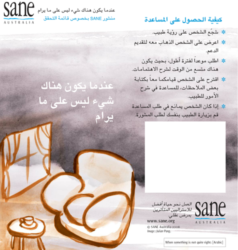 Something's Not Quite Right - Arabic Translation