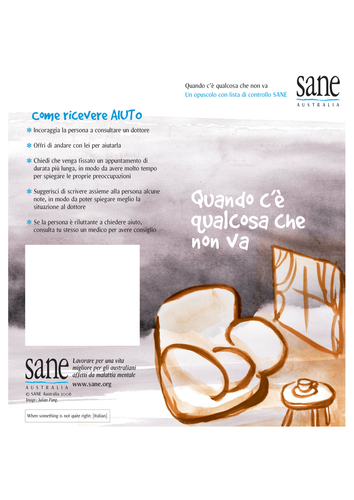 Something's Not Quite Right - Italian Translation