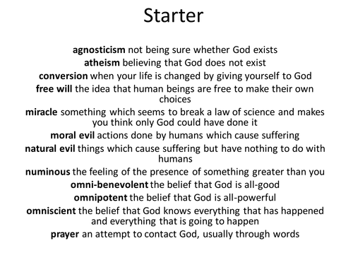 Reasons for punishment