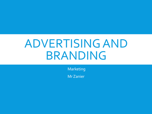 Branding and Marketing