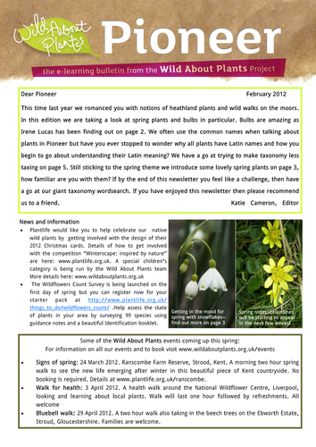 E-Learning Bulletin - February 2012