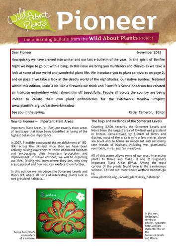 E-Learning Bulletin - November 2012