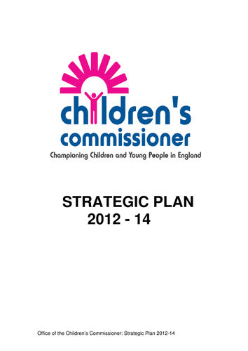 OCC - Strategic Plan 2012-14