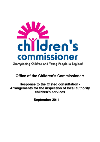 Ofsted Arrangements for Inspection