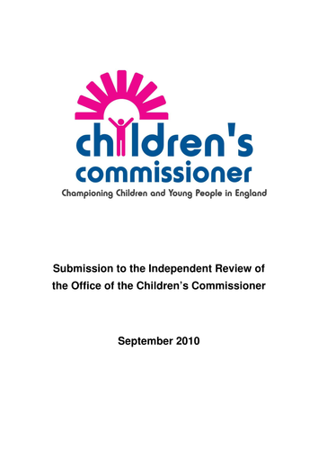 Submission to the Independent Review of the OCC