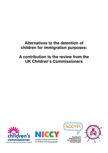 Contribution to Detention Alternatives Review