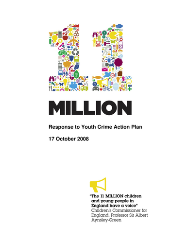 Response to Youth Crime Action Plan