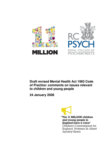 Response to Revised Mental Health Act
