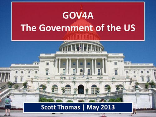 The US Legislative Branch - GOV4