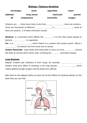 Smoking lesson