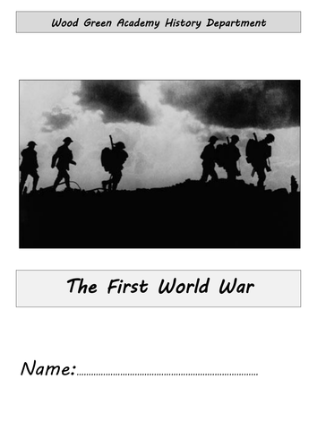 First World War Booklet
