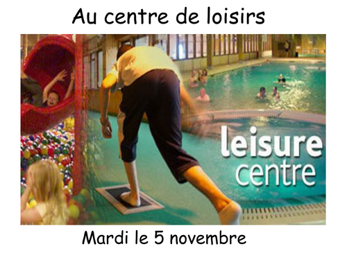 Au centre de loisirs