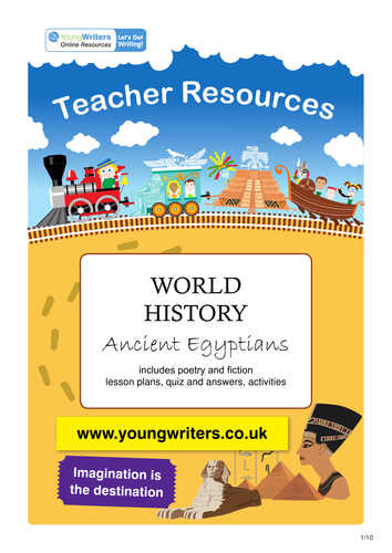 Ancient Egyptians Activity Booklet and Lesson Plan