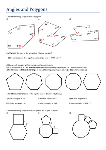 angles-and-polygons-teaching-resources