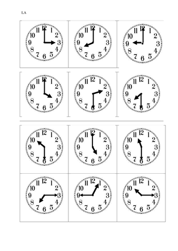 Year 2/3 Time Sheets -Quarters,Half, And 5 Minutes | Teaching Resources