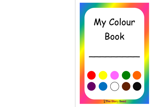 Colour Book Activity - Very visual and practical
