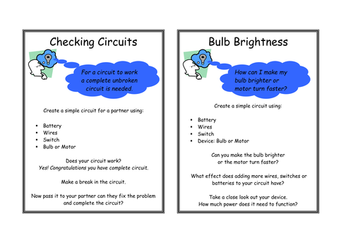 Circuits: Year 6 - lesson plans & resources