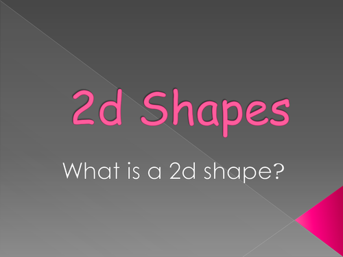 shapes grade 1 2 worksheets d Resources 2d Powerpoint Teaching  SarahBu28  by Shapes