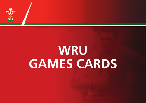 WRU Game Cards