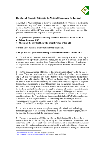 The place of Computer Science