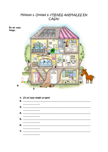 Mira 1 3.3 ¿tienes animales?