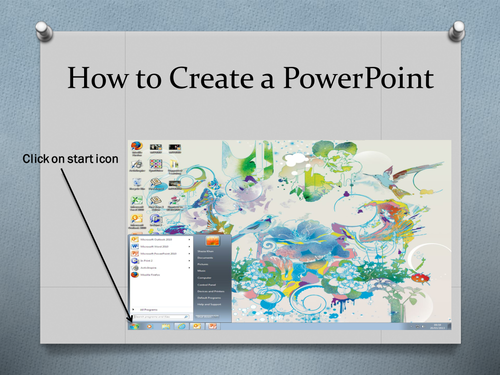 How to create a Powerpoint presentation