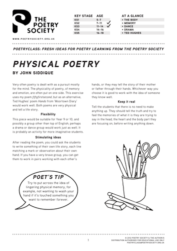 Physical Poetry by John Siddique