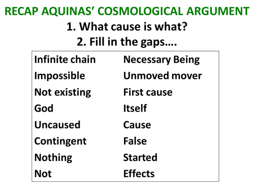 hume cosmological argument